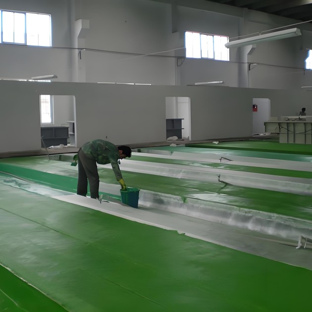 桂林防腐蚀地坪,环氧玻纤地坪，玻纤工业地坪，环氧玻纤布地坪,乙烯基玻纤布地坪产品图1